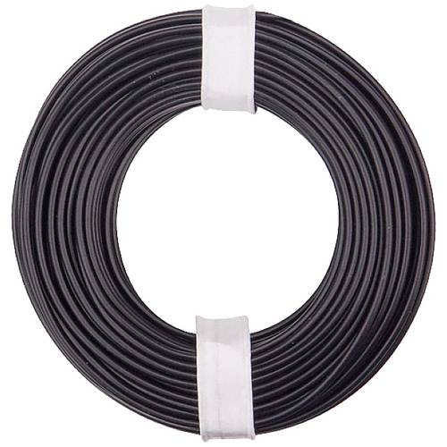 Donau Elektronik 150-011 Litze 1 x 0.50 mm² Schwarz 10 m
