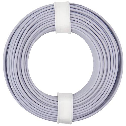 Thumbnail - Donau Elektronik 150-019 Litze 1 x 0.50 mm² Grau 10 m
