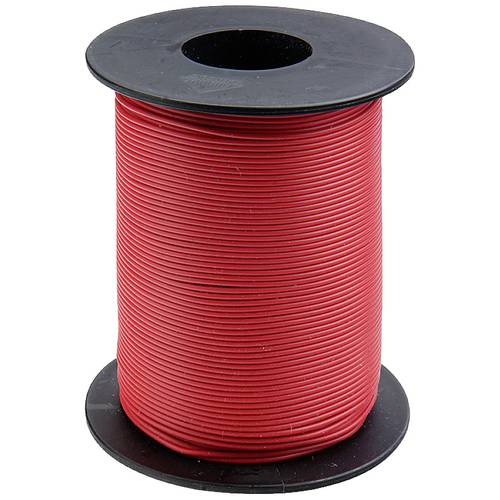 Donau Elektronik 125-S25-0 Litze 1 x 0.25 mm² Rot 25 m