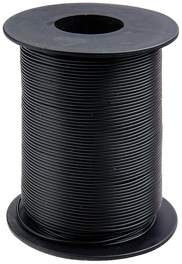 Donau Elektronik 125-S25-1 Litze  1 x 0.25 mm² Schwarz 25 m