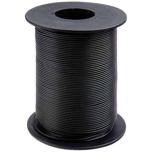 Thumbnail - Donau Elektronik 125-S25-1 Litze 1 x 0.25 mm² Schwarz 25 m