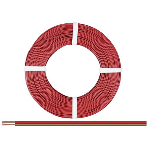Donau Elektronik 275-08-25 Litze 2 x 0.75 mm² Rot-Braun 25 m