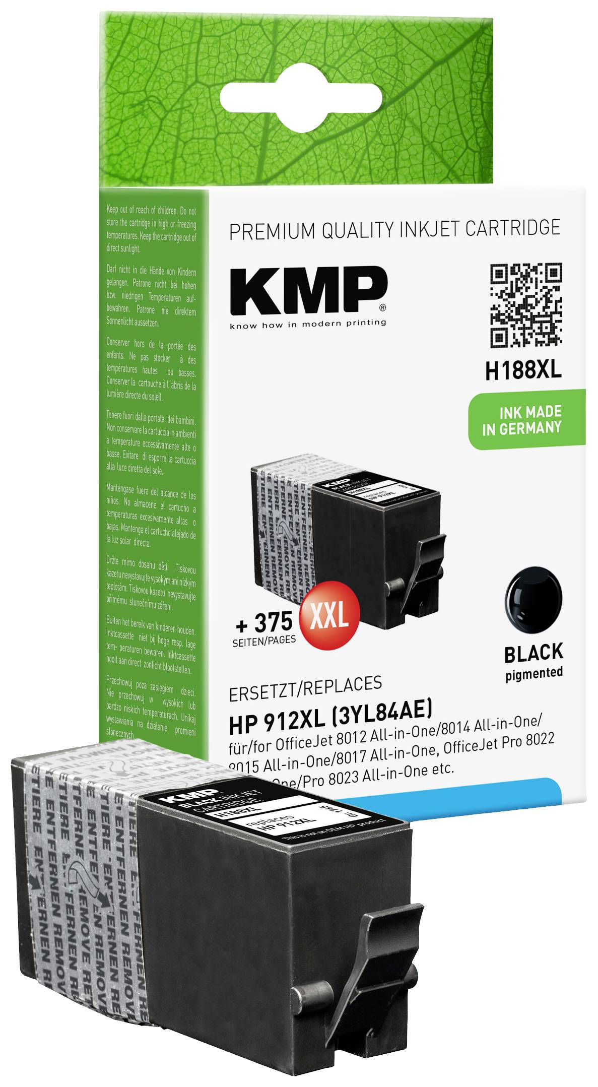 KMP H188X OEM HP HP912XL (3YL84AE)