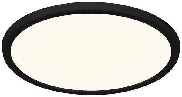 Nordlux LED-Wand- und Deckenleuchte Oja 29 14.5W 830-840 1600lm Schwarz IP54 | 3-Stufen Dimmbar