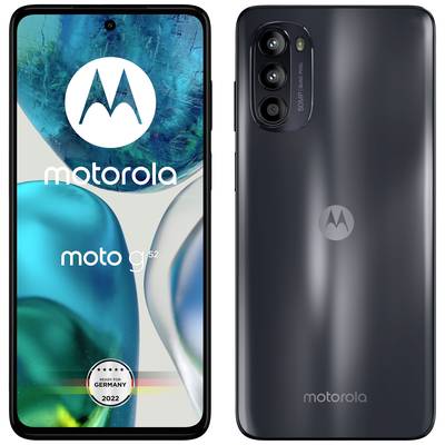 Motorola Moto G52 Smartphone 128 GB 16.8 cm (6.6 Zoll) Schwarz Android™ 12 Hybrid-Slot