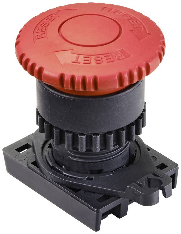 TRU COMPONENTS S2ER-E3R Not-Halt-Pilzdrucktaster     IP52 1 St.