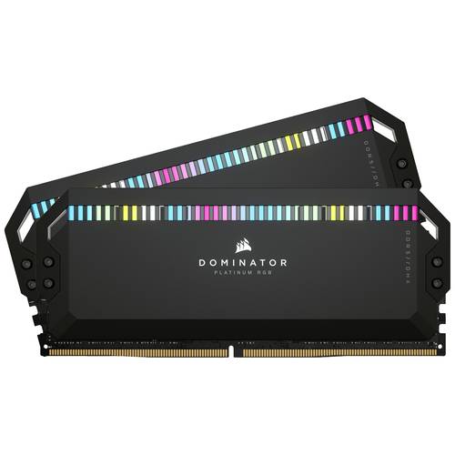 Thumbnail - Corsair Dominator Platinum RGB PC-Arbeitsspeicher Kit DDR5 32 GB 2 x 16 GB Non-ECC 6000 MHz 288pin DIMM CL36-38-38-76 CM...