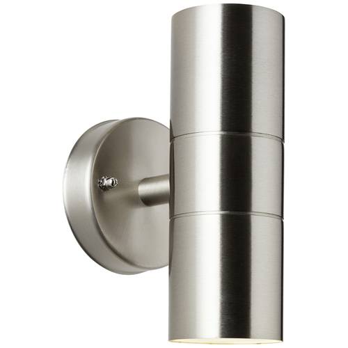 Brilliant Jandy 90966A82 Außenwandleuchte GU10 Edelstahl