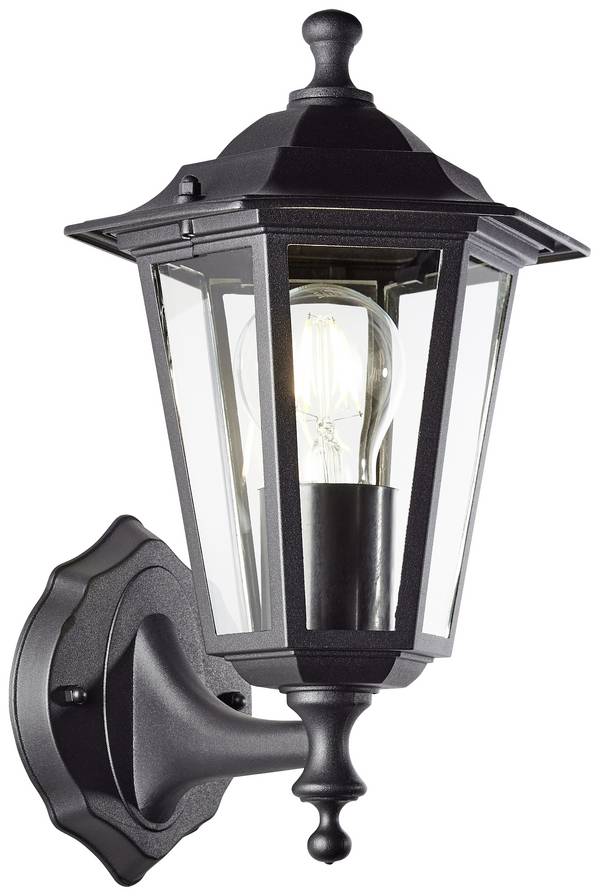 Brilliant Carleen 90986A06 Außenwandleuchte LED E27 Schwarz