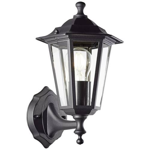 Brilliant Carleen 90986A06 Außenwandleuchte E27 Schwarz