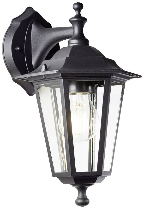 Brilliant Carleen 90987A06 Außenwandleuchte LED E27 Schwarz