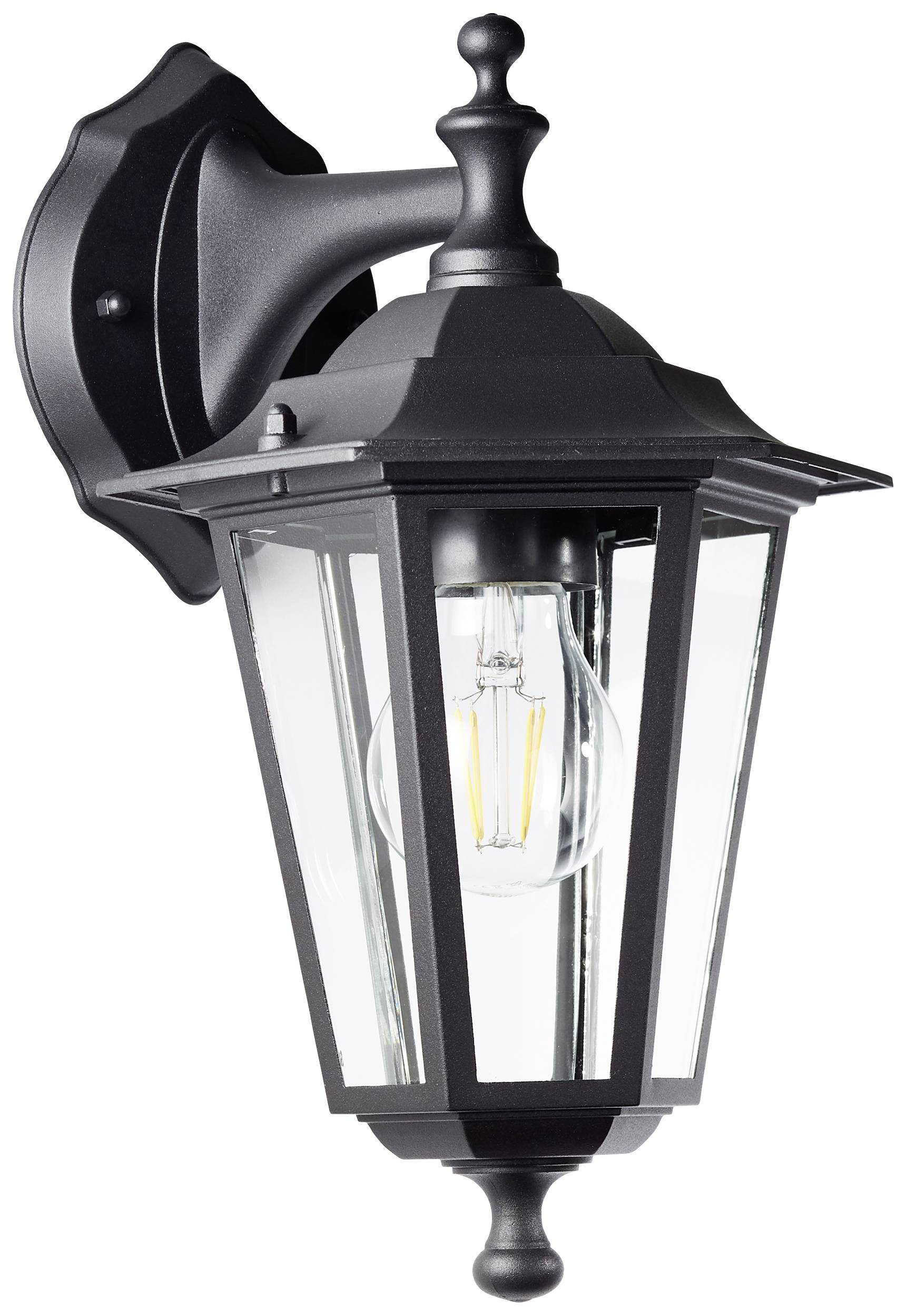 Brilliant Carleen 90987A06 Außenwandleuchte LED E27 Schwarz-1