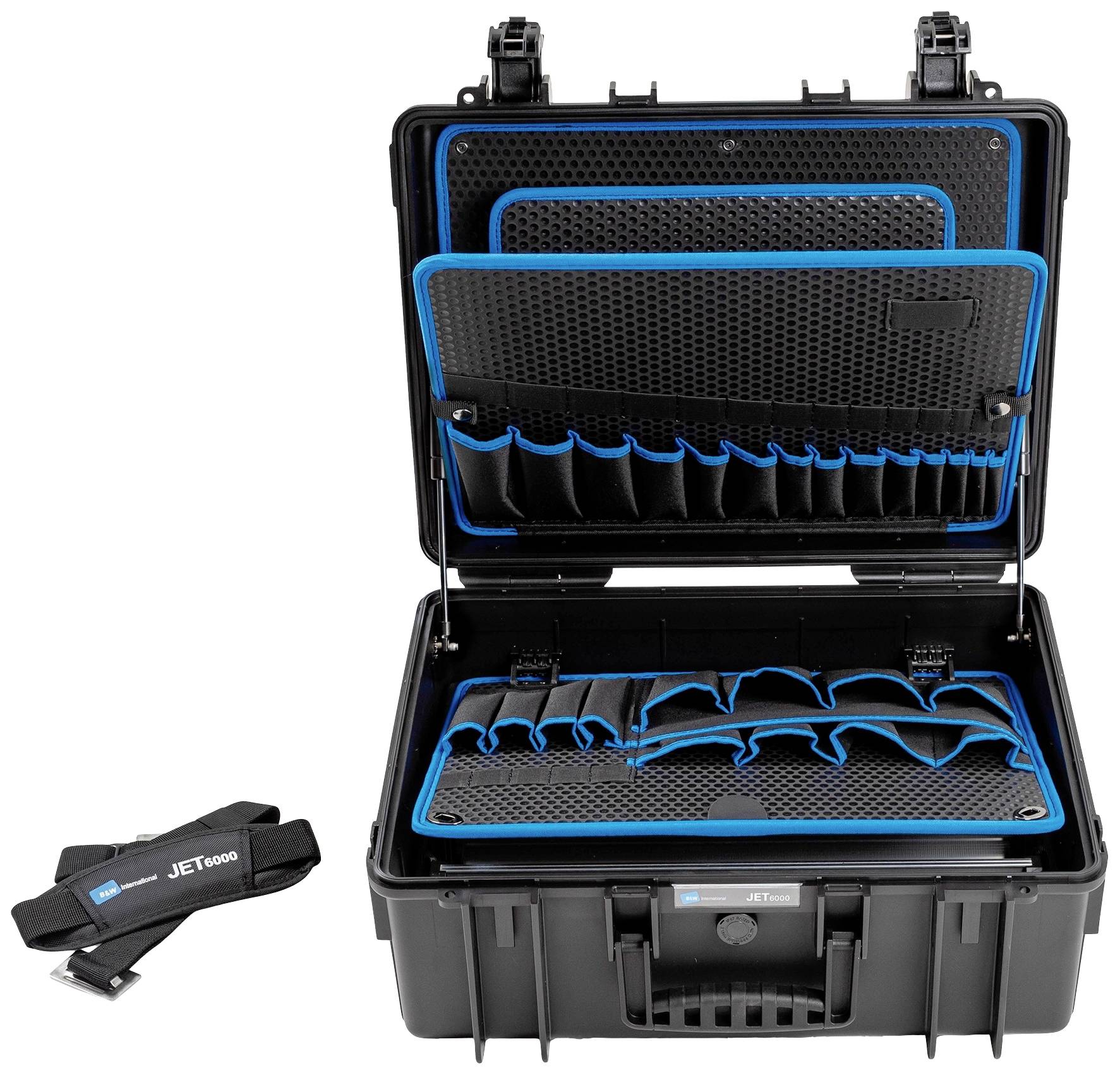 B & W International Jet 6000 117.18/P-G Universal Verktygsväska tom (B x H x D) 512 x 216 x 418 mm