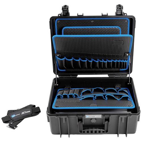 B & W International Jet 6000 117.18/P-G Universal Werkzeugkoffer unbestückt (B x H x T) 512 x 216 x 418 mm