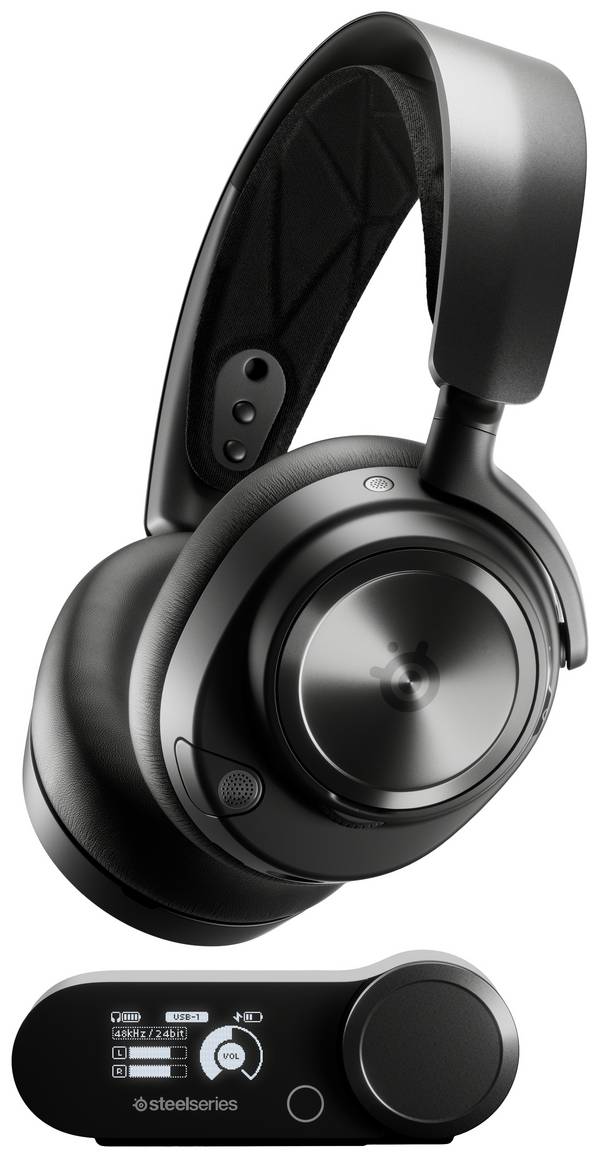 Bluetooth Kopfhörer mit Mikrofon SteelSeries Arctis Nova Pro