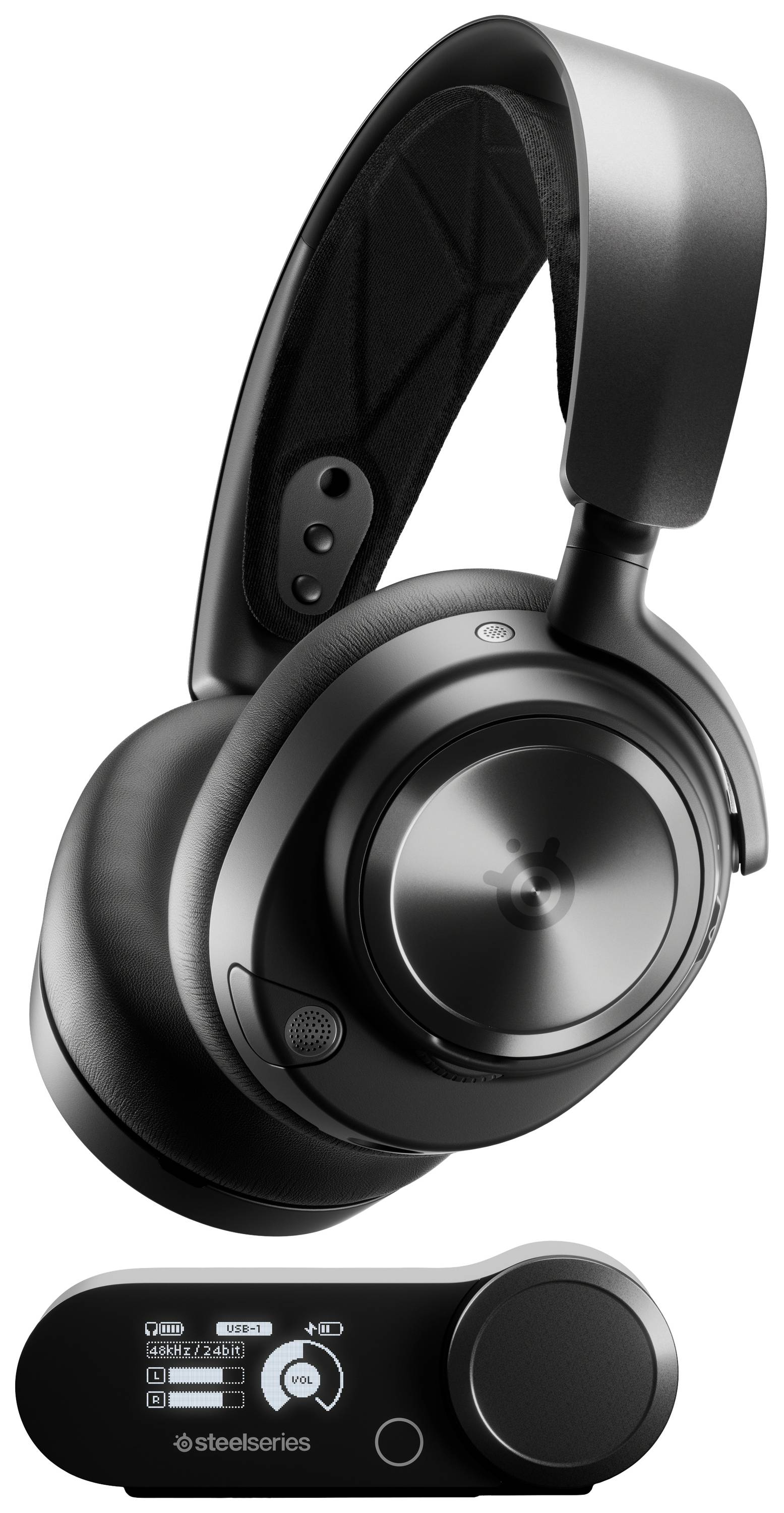 Bluetooth Kopfhörer mit Mikrofon SteelSeries Arctis Nova Pro-3