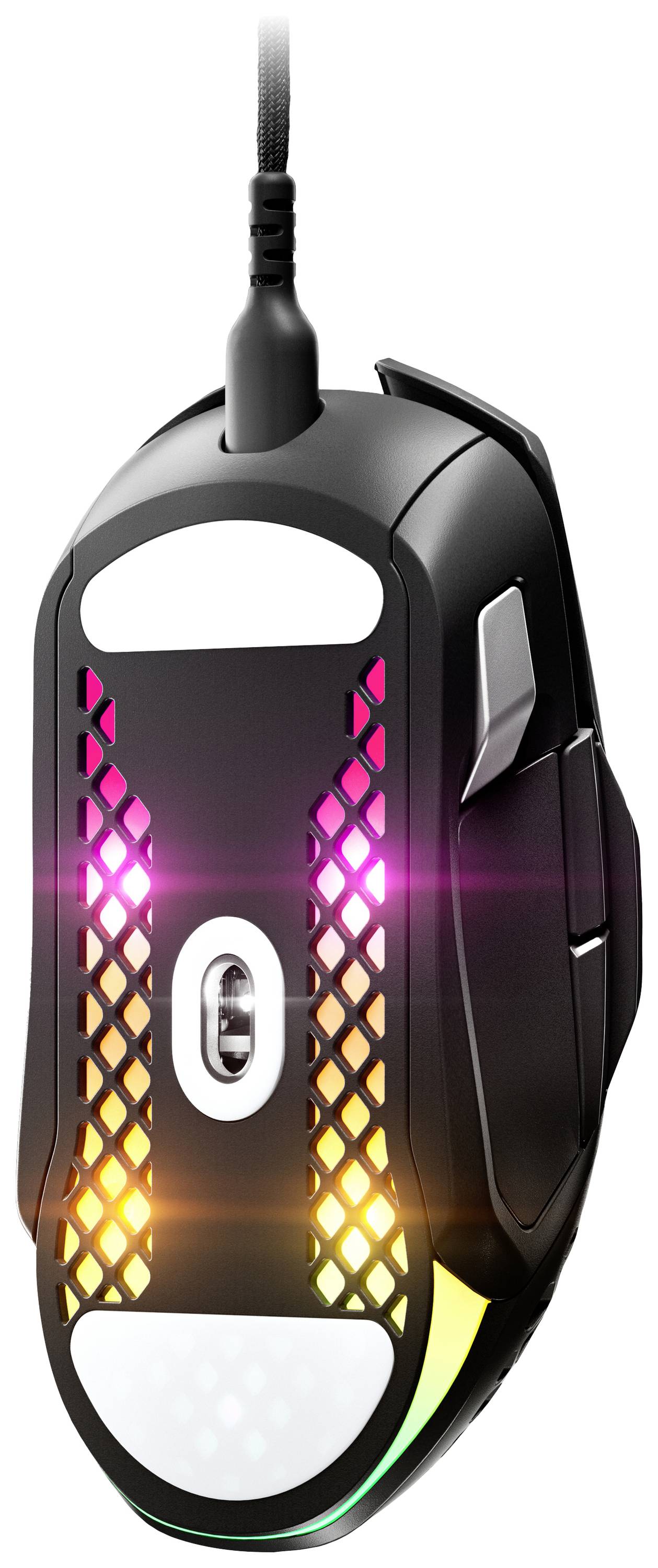 Steelseries Aerox 5 Gaming-Maus Kabelgebunden, USB Optisch Schwarz 9 Tasten 18000 dpi Beleuchtet-4