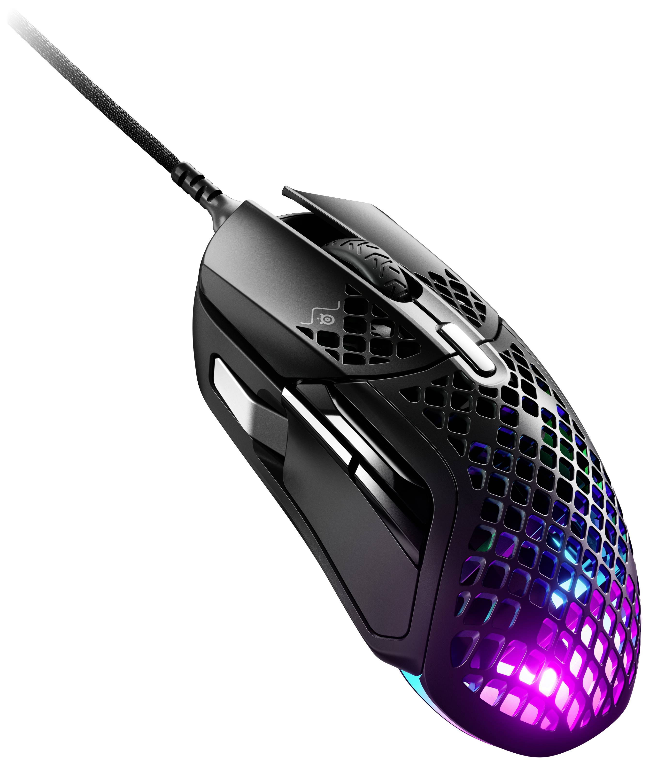 Steelseries Aerox 5 Gaming-Maus Kabelgebunden, USB Optisch Schwarz 9 Tasten 18000 dpi Beleuchtet-6