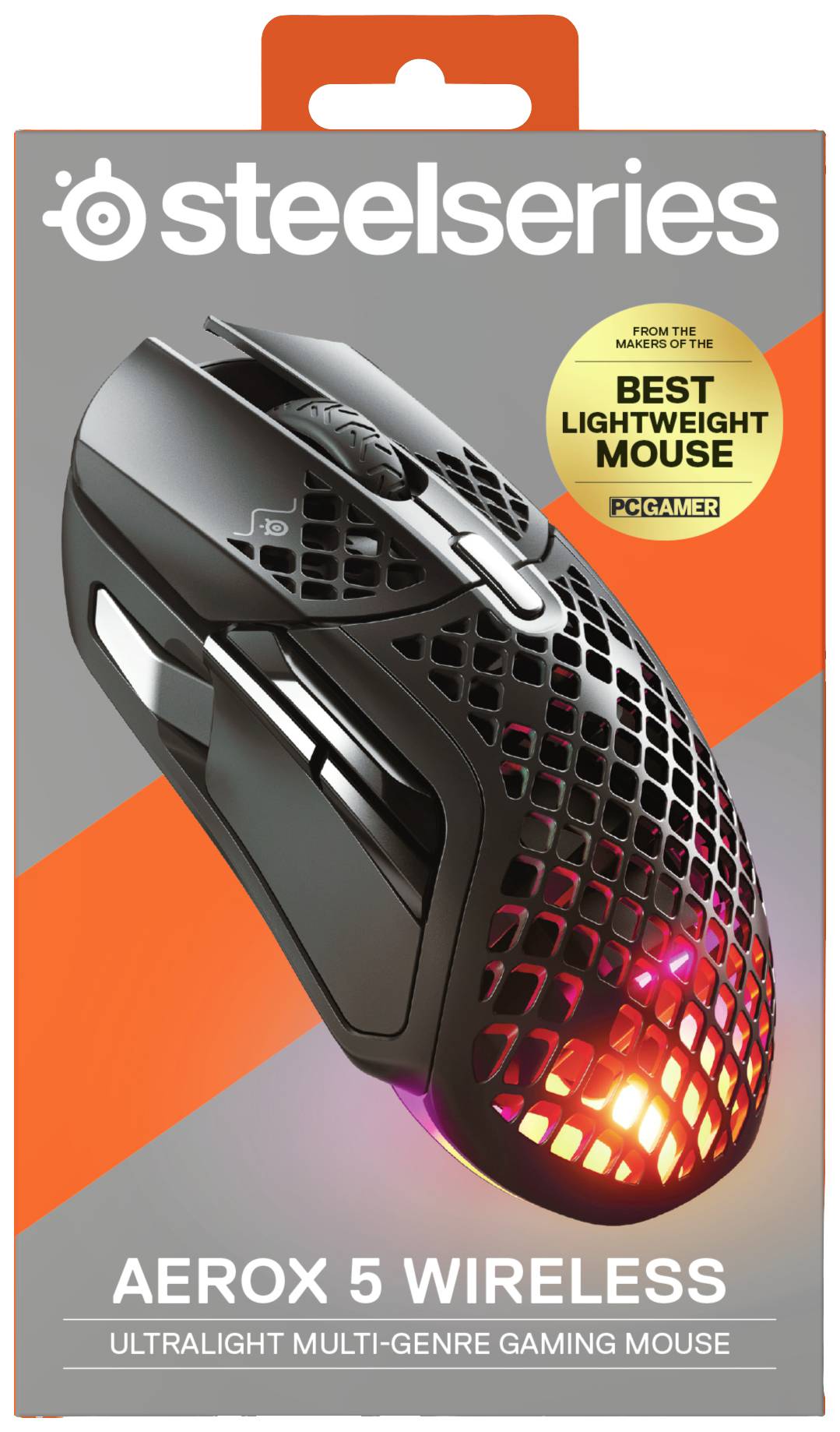 Steelseries Aerox 5 Gaming-Maus Kabelgebunden, USB Optisch Schwarz 9 Tasten 18000 dpi Beleuchtet-7