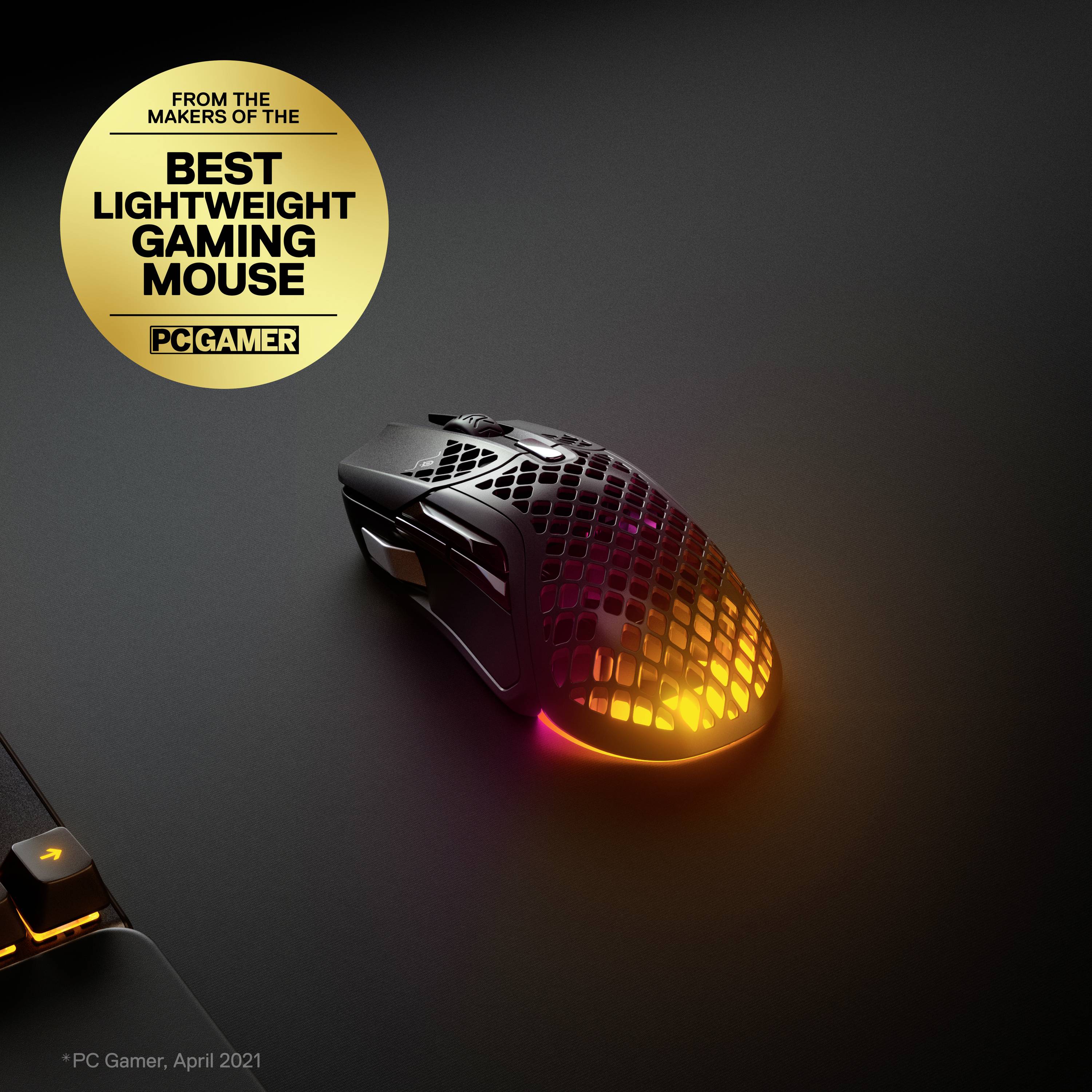 Steelseries Aerox 5 Wireless Gaming-Maus Kabellos, Bluetooth 