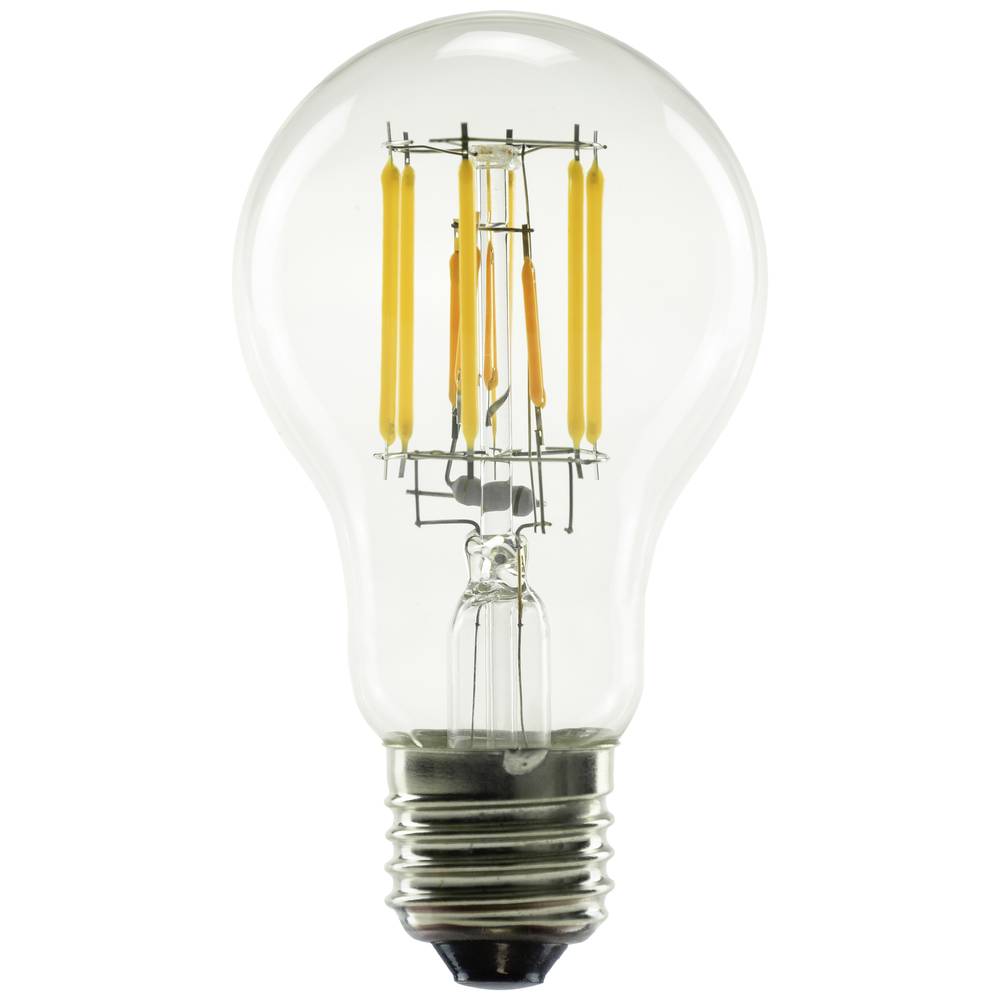 Segula 55248 LED-lamp Energielabel F (A - G) E27 Peer 6.5 W = 51 W Barnsteen (Ø x l) 60 mm x 110 mm 1 stuk(s)