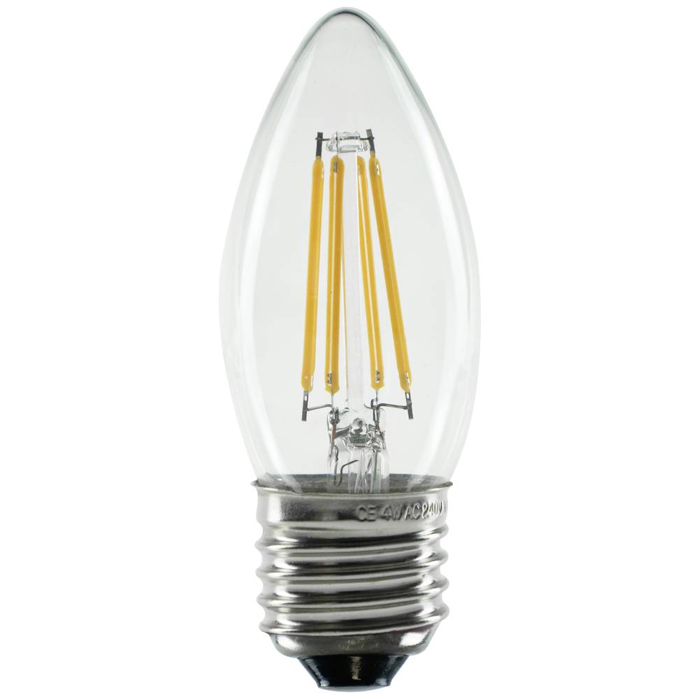 Segula 55314 LED-lamp Energielabel G (A - G) E27 Kaars 3.2 W = 26 W Warmwit (Ø x l) 35 mm x 100 mm 1 stuk(s)