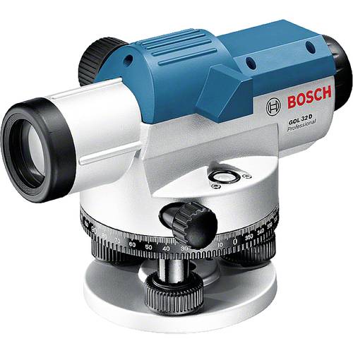 Bosch Professional GOL 32 D + BT160 + GR 500 Optisches Nivelliergerät inkl. Stativ Reichweite (max.): 120 m Optische Ver...