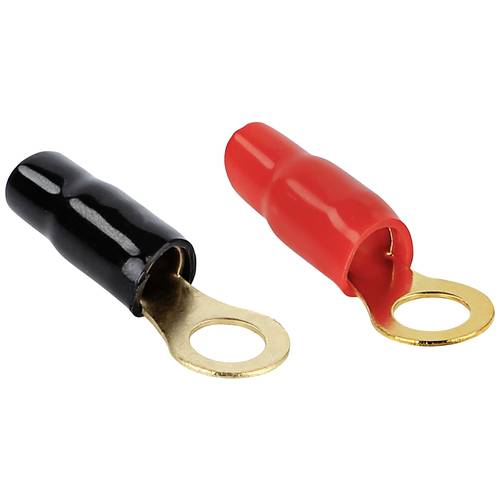 Thumbnail - ACV Car HiFi Ringkabelschuh 2er Set 20 mm² 8.40 mm Schwarz, Rot