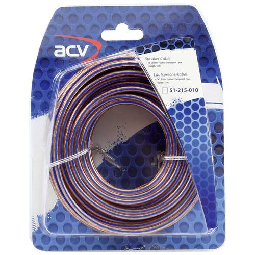ACV Car HiFi Lautsprecherkabel-Set 2 x 1.50 mm² 10 m