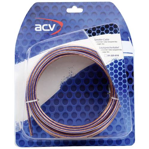 ACV Car HiFi Lautsprecherkabel-Set 2 x 2.50 mm² 10 m