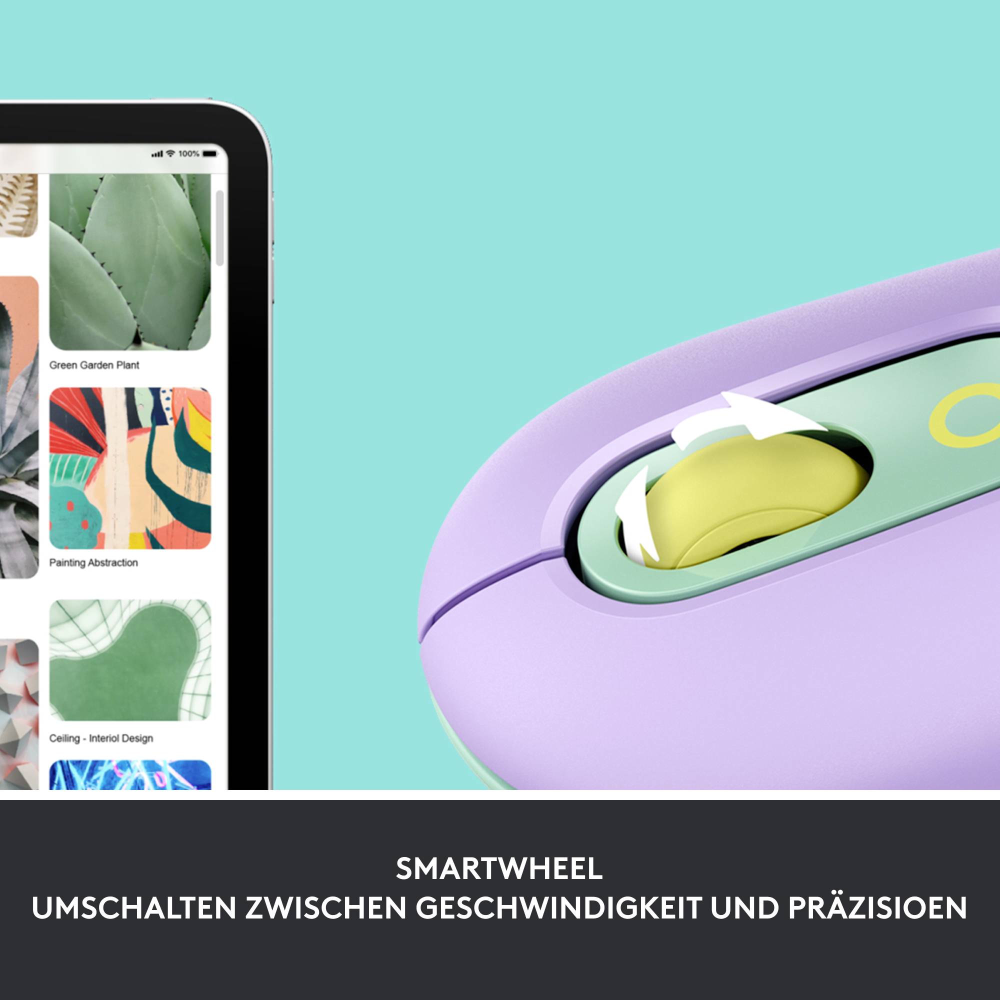 Logitech POP - Maus - anpassbarer Emoji - optisch-8