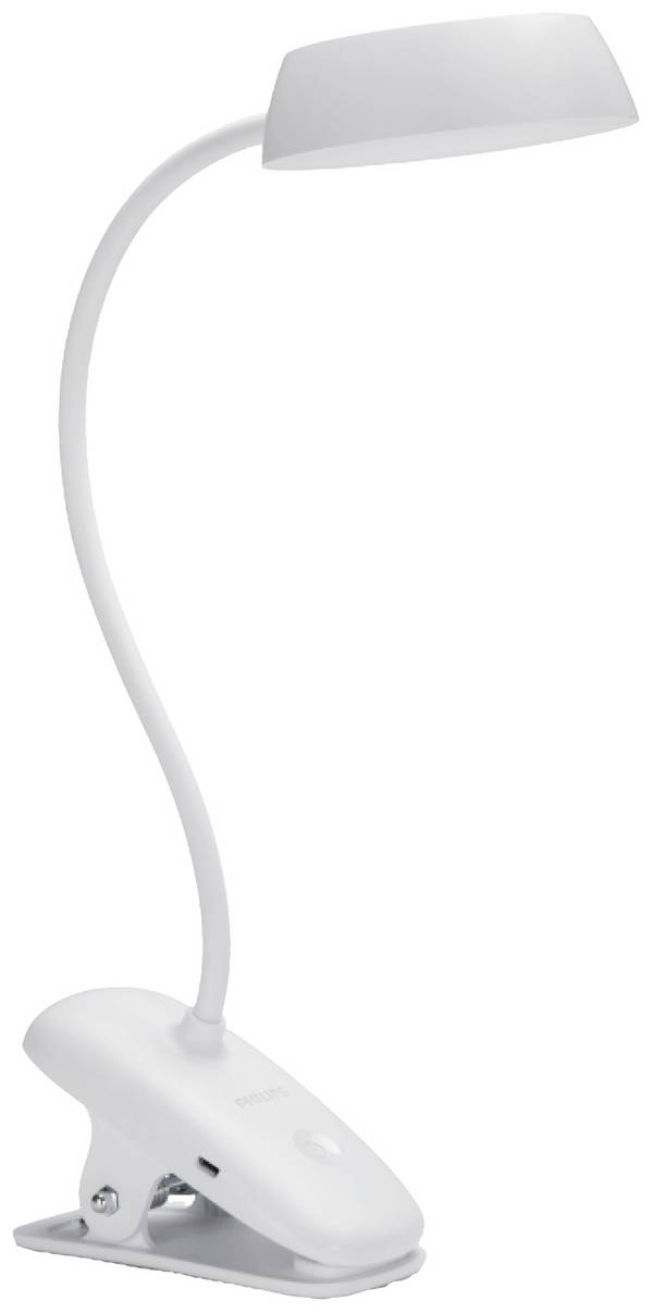 Philips LED Donutclip DSK201 PT 8719514396890 USB-Leuchte, LED-Klemmleuchte LED LED 3 W  Weiß