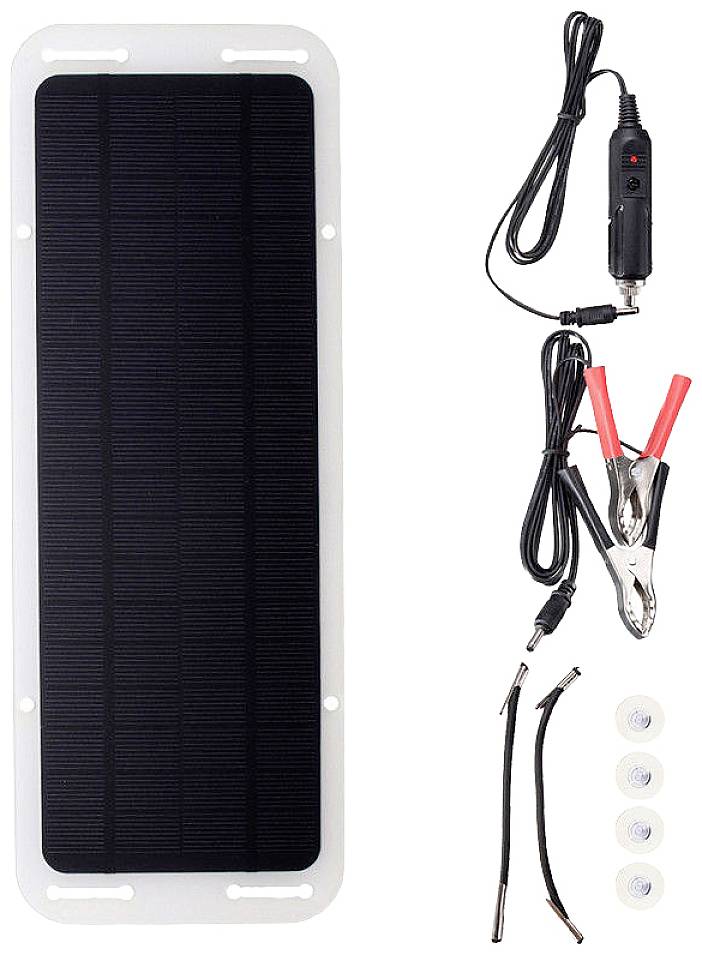 IWH KFZ-Solar-Batterieschutz 12V / 5 Watt mit USB (11570335)-0
