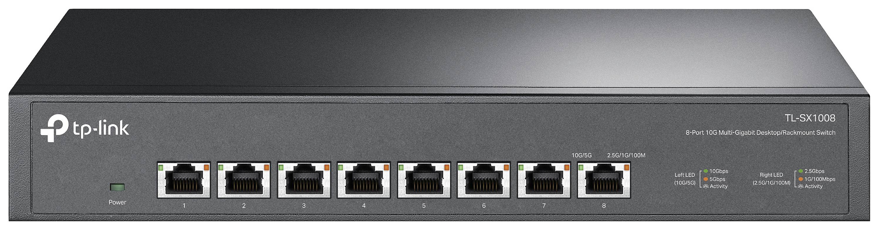 TP-LINK 8-Port 10G Multi-Gigabit Switch