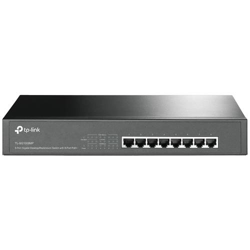 Thumbnail - TP-LINK TL-SG1008MP Netzwerk Switch 8 Port PoE-Funktion