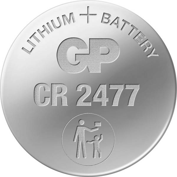GP Knopfzelle CR2477 3 V 1 St.  Lithium GPCR2477STD270C1