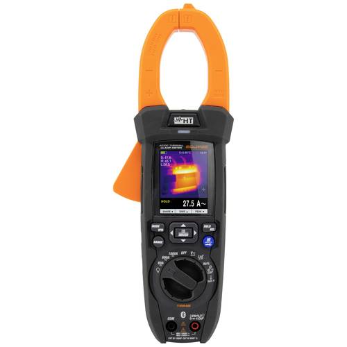 HT Instruments ECLIPSE Stromzange kalibriert (DAkkS-akkreditiertes Labor) digital integrierte Wärmebildkamera CAT III 10...