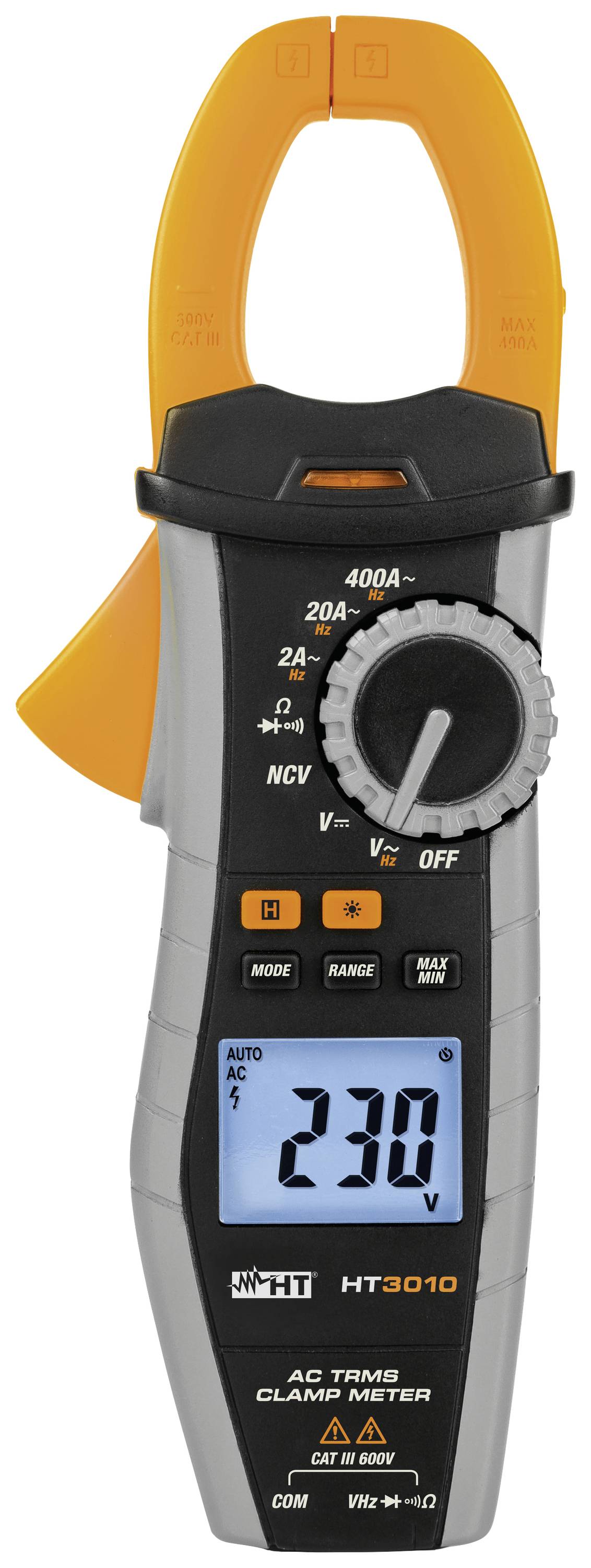 HT INSTRUMENTS HT3010 Stromzange digital CAT III 600 V Anzeige (Counts): 6000