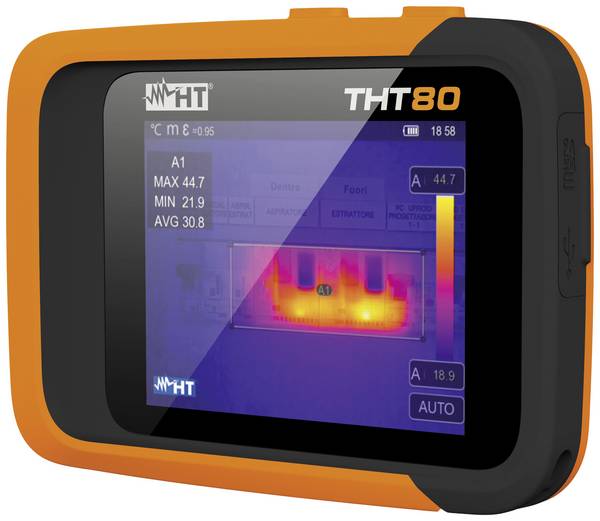 HT Instruments THT80 Wärmebildkamera  -20 bis +550 °C 120 x 90 Pixel 25 Hz integrierte Digitalkamera, WiFi, Touchscreen