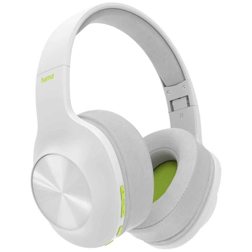 Hama Spirit Calypso Over Ear headset HiFi Bluetooth Stereo Wit Vouwbaar, Headset, Volumeregeling