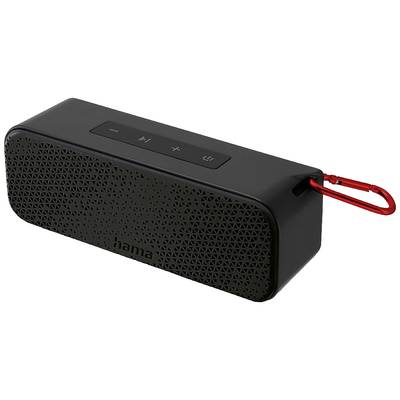 Hama PowerBrick 2.0 Bluetooth® Lautsprecher AUX, Freisprechfunktion, inkl. Halterung, spritzwassergeschützt, tragbar Sch