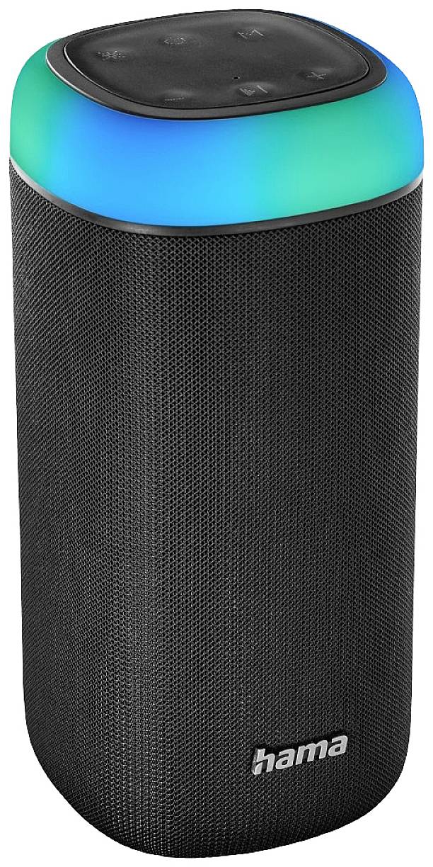 2.0 Shine Bluetooth® kaufen tragbar Schwarz Lautsprecher Freisprechfunktion, spritzwassergeschützt, AUX, Hama