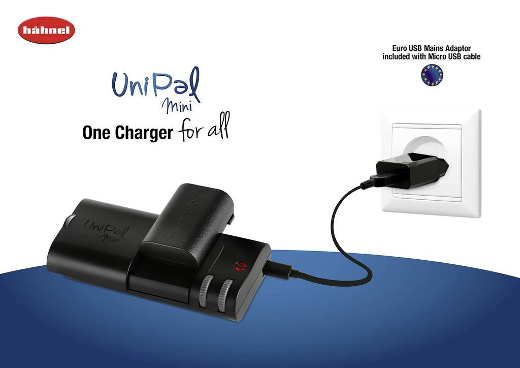 Hähnel UniPal Mini II - Batterieladegerät - universell-17