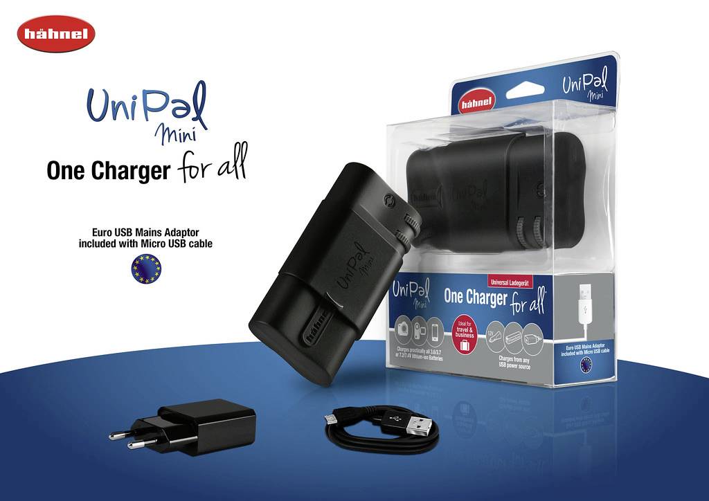 Hähnel UniPal Mini II - Batterieladegerät - universell-19