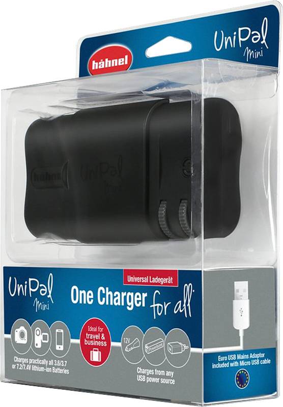 Hähnel UniPal Mini II - Batterieladegerät - universell-7