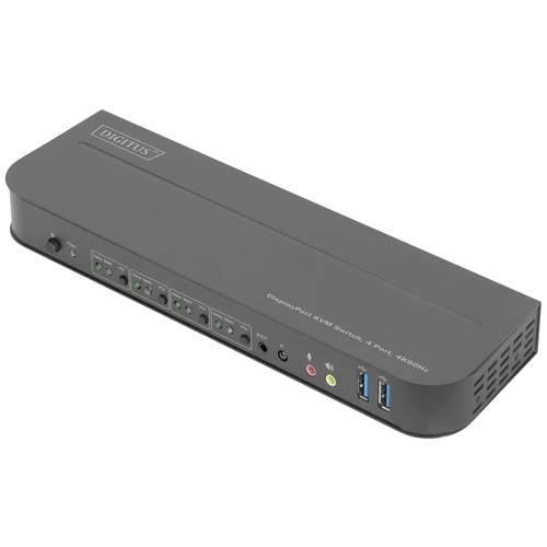 Digitus DS-12890 4 Port KVM-Extender DisplayPort®, HDMI Maus, Tastatur 3840 x 2160 Pixel