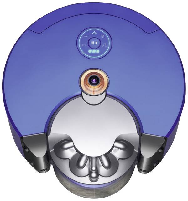 dyson 360 Heurist Nickel-Blau Saugroboter Blau, Schwarz