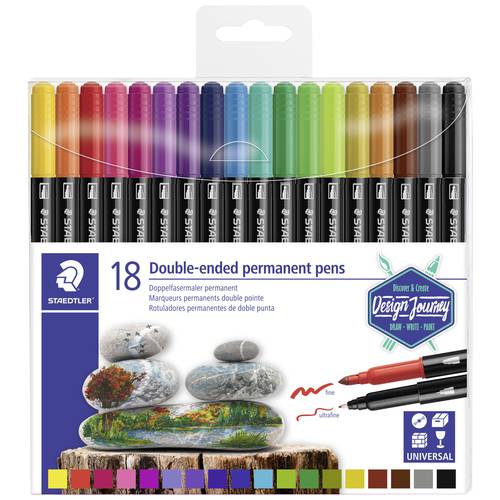 Staedtler Fasermaler 3187 TB18 18 St.