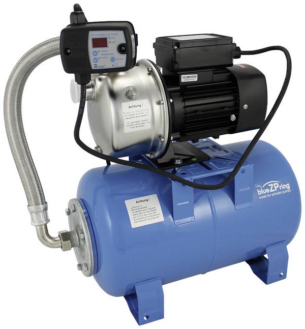 Zehnder Pumpen 20261 HWW Garden 1000 / ZPC01B Hauswasserwerk 230 V 3.6 m³/h