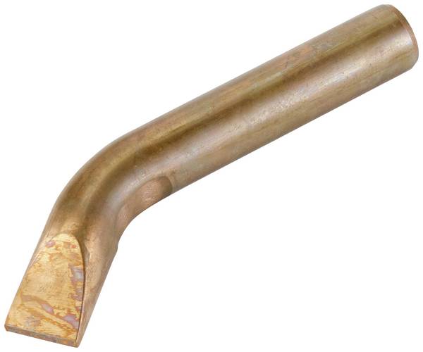 TOOLCRAFT TO-7766193 Lötspitze Meißelform, gebogen Spitzen-Größe 22 mm Spitzen-Länge 155.5 mm Inhalt 1 St.